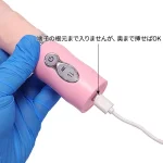ぷにぷに人肌素材でやさしい挿入感が魅力のピストンバイブ：潮姫・抽挿(しおひめ・ちゅうそう)